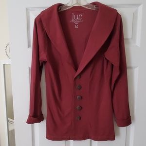 Lur recycle cotton and polyester jacket